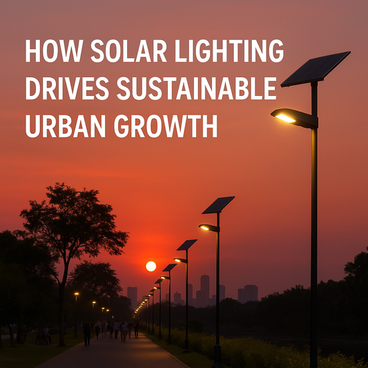How Solar Lighting Drives Sustainable Urban Growth