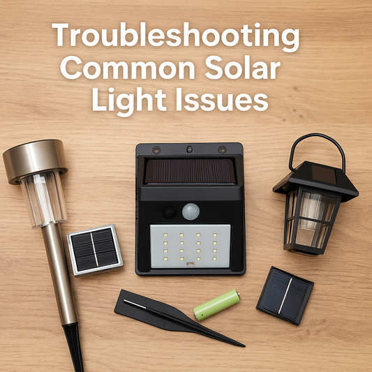 How to Fix Common Solar Light Problems