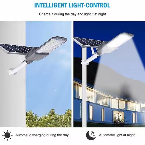 Split Led Panel Light 80W SPLIT PANEL SOLAR STREET LIGHT FL-304 (ECONO SERIES)