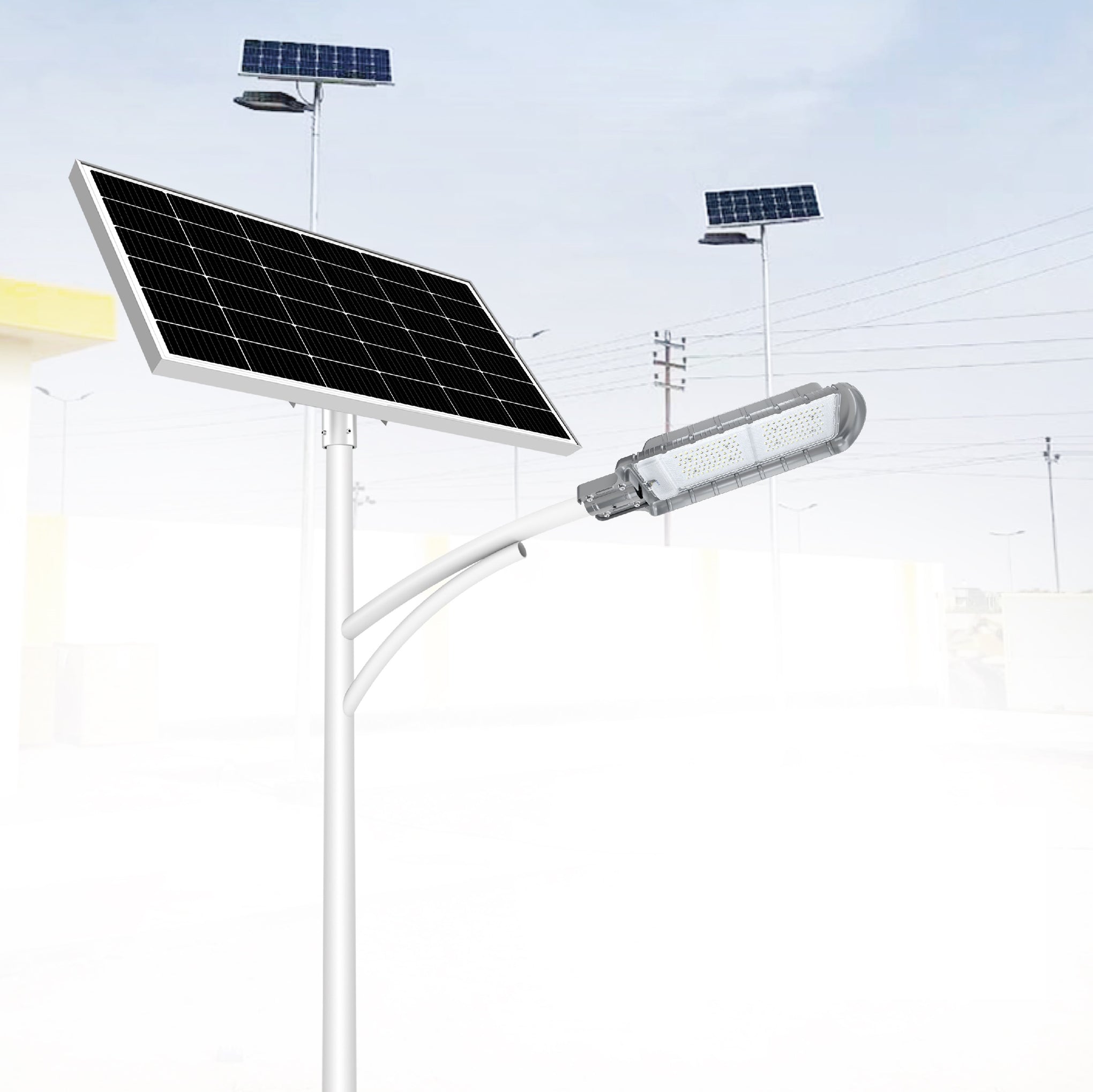 120W SPLIT SOLAR STREET LIGHT FL-SSL-58