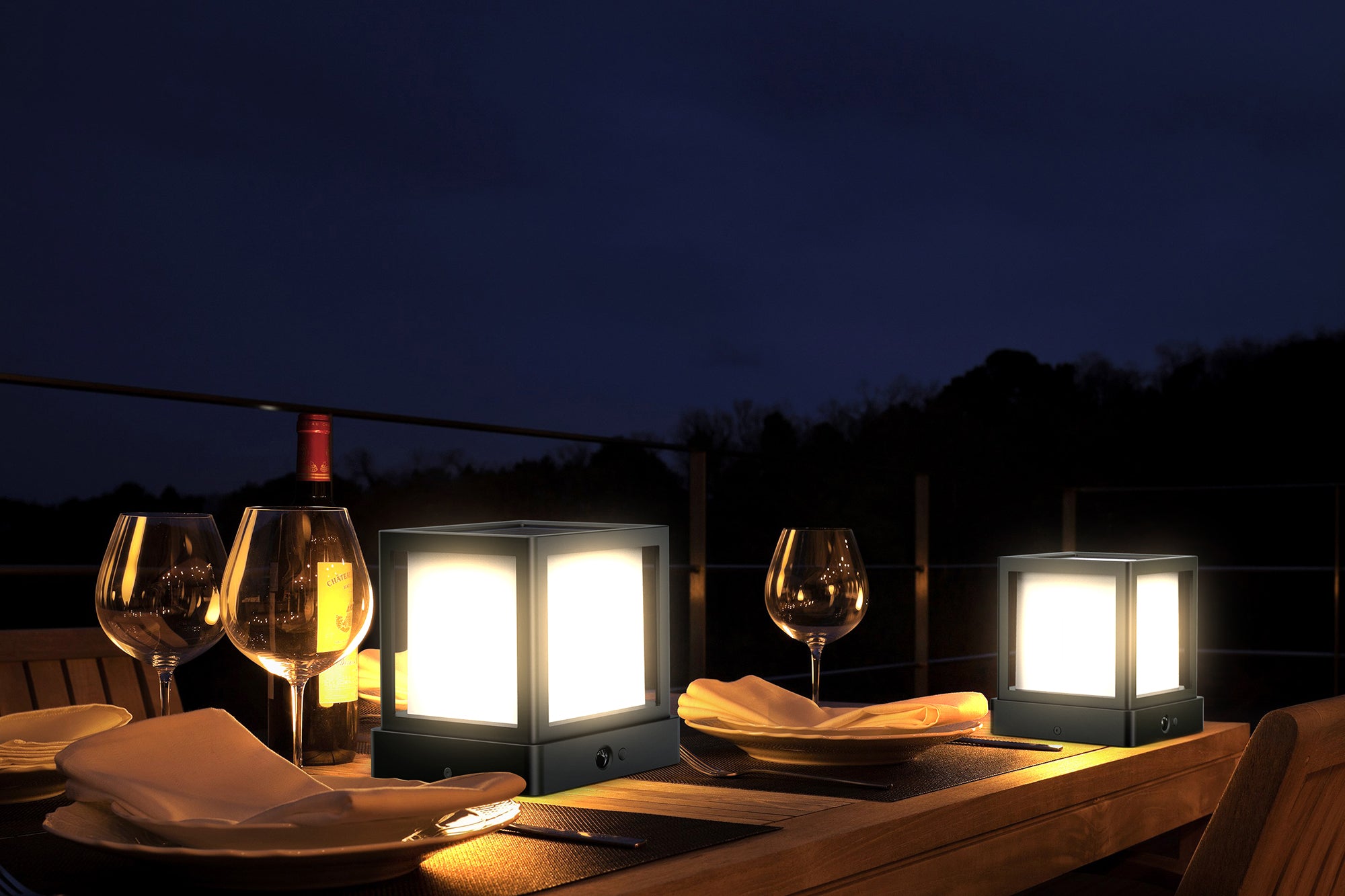 5W MINI SOLAR POST TOP LIGHT
