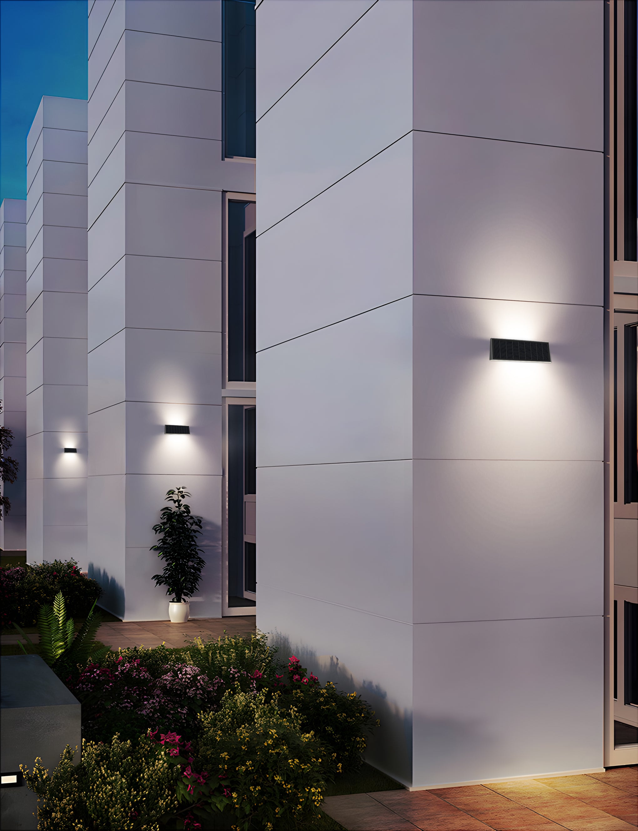 7W SOLAR WALL LIGHT