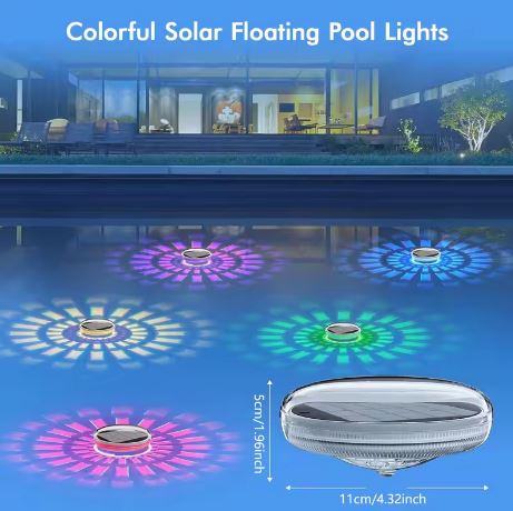 3W SOLAR SWIMMING POOL LIGHT
