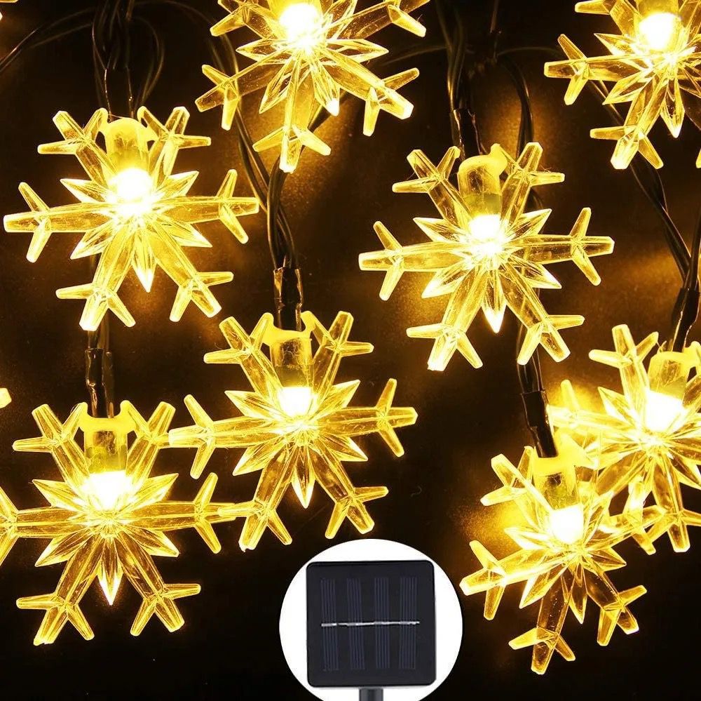 5W SOLAR SNOWFLAKES LIGHT FL-SL-620