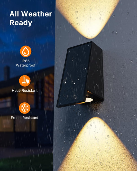 2W SOLAR UP & DOWN WALL WASHER