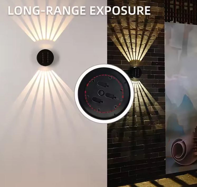 10W SOLAR CIRCLE BEAM ADJUSTABLE LIGHT