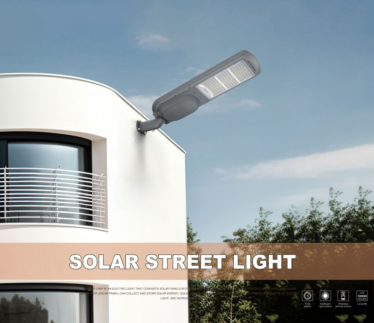 400W DUAL PANEL SOLAR STREET LIGHT FL-303