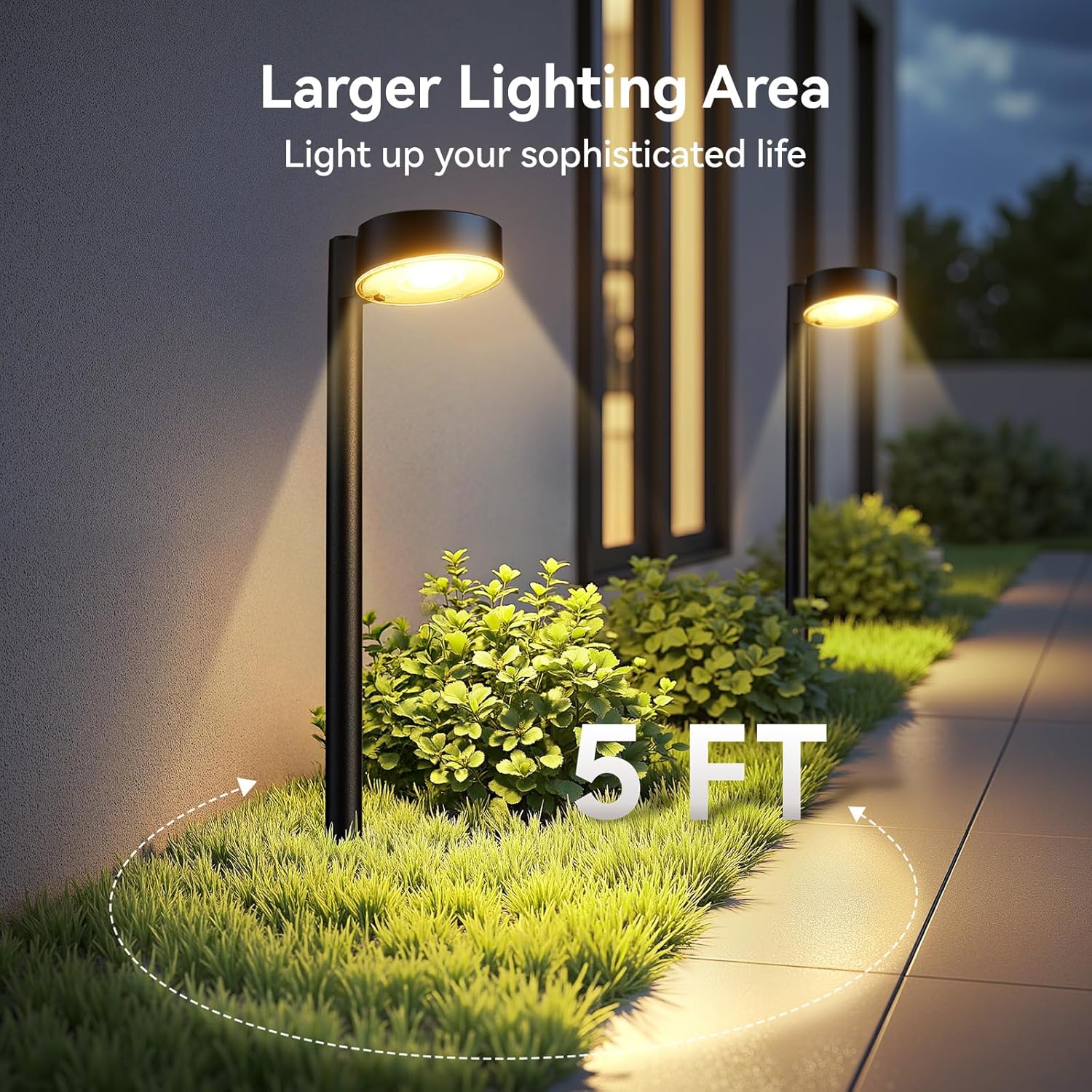 3W SOLAR ROUND HEAD BOLLARD LIGHT