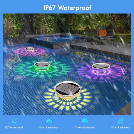 3W SOLAR SWIMMING POOL LIGHT