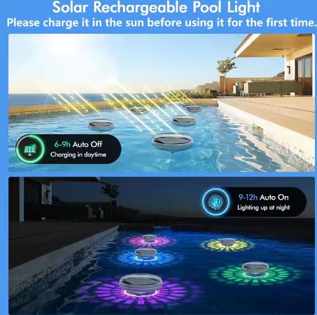 3W SOLAR SWIMMING POOL LIGHT