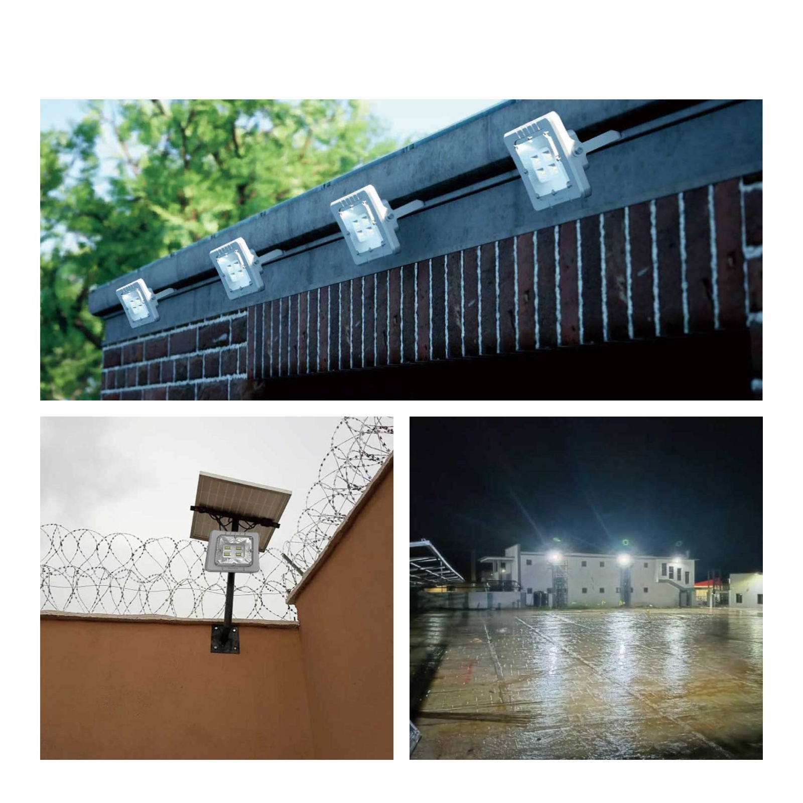 100W SOLAR FLOOD LIGHT