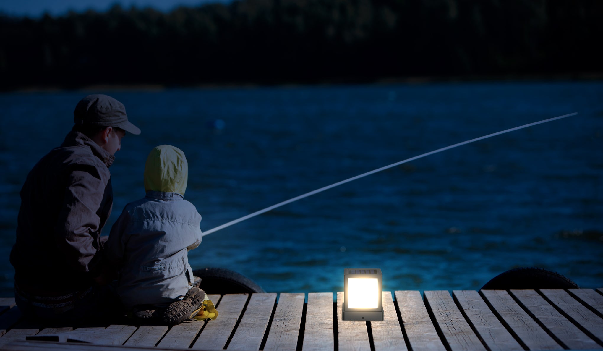 5W MINI SOLAR POST TOP LIGHT