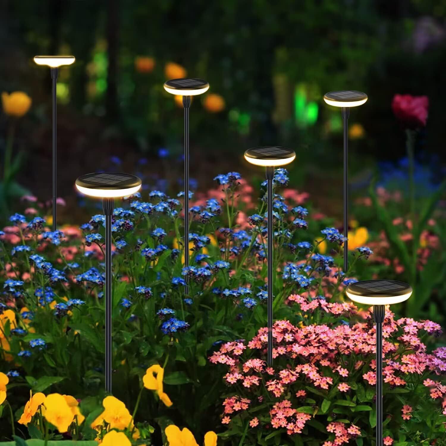 2W SWINGING SOLAR GARDEN LIGHT FL-SSL-616