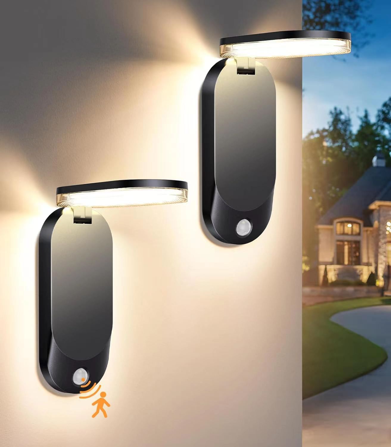 10W FOLDABLE SOLAR WALL LIGHT FL-FWL-604