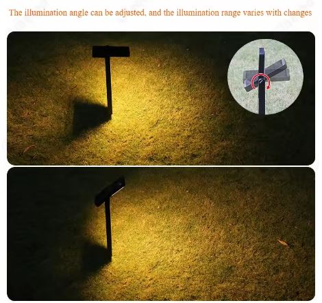 10W ADJUSTABLE SOLAR BOLLARD LIGHT