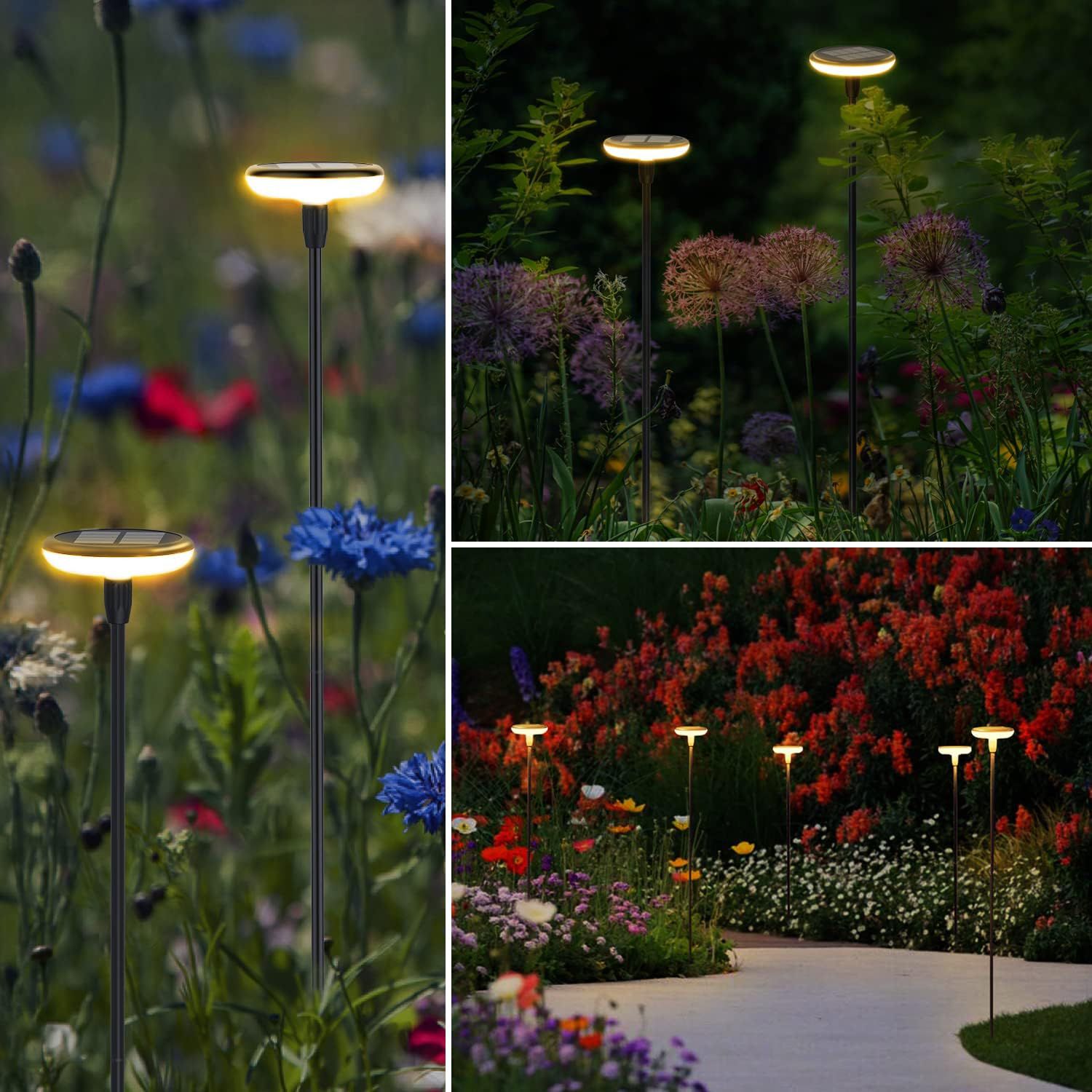 2W SWINGING SOLAR GARDEN LIGHT FL-SSL-616