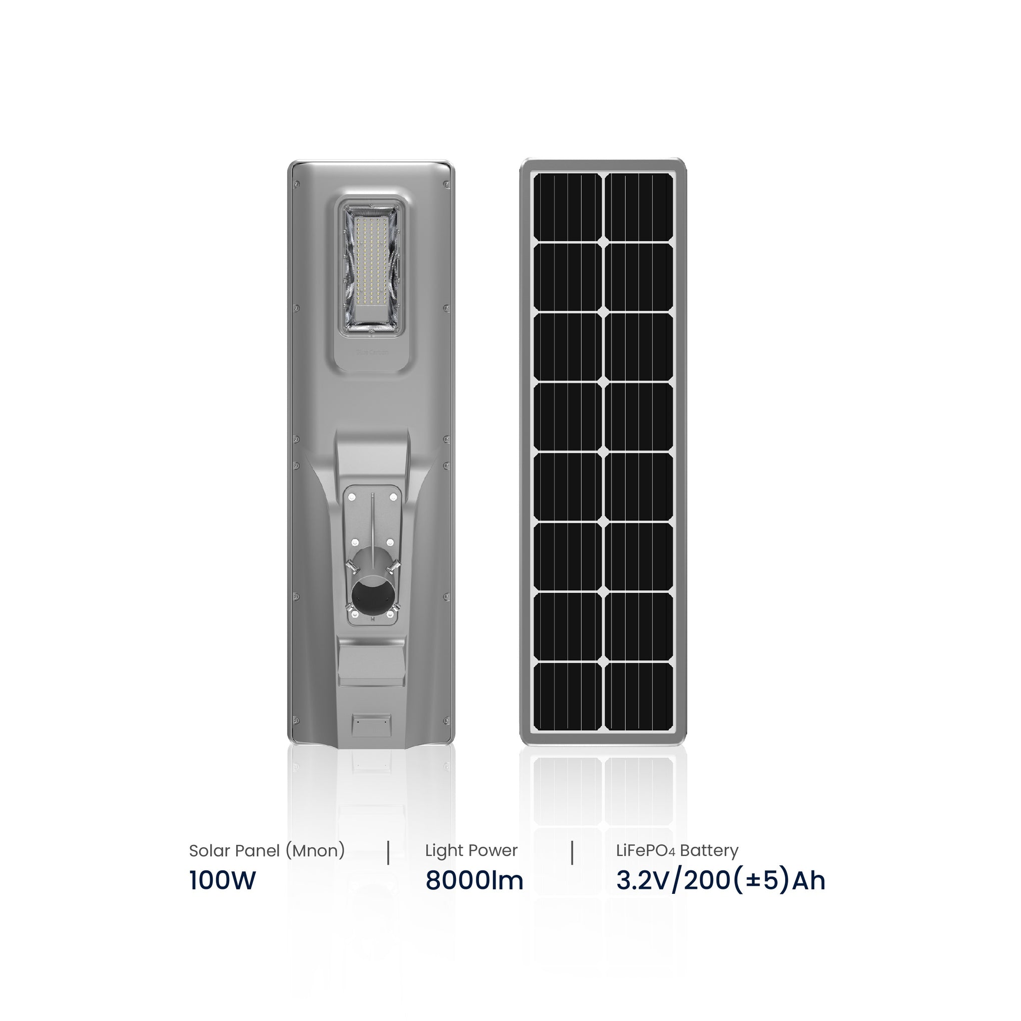 100W HEAVY DUTY SOLAR STREET LIGHT FL-HD-56