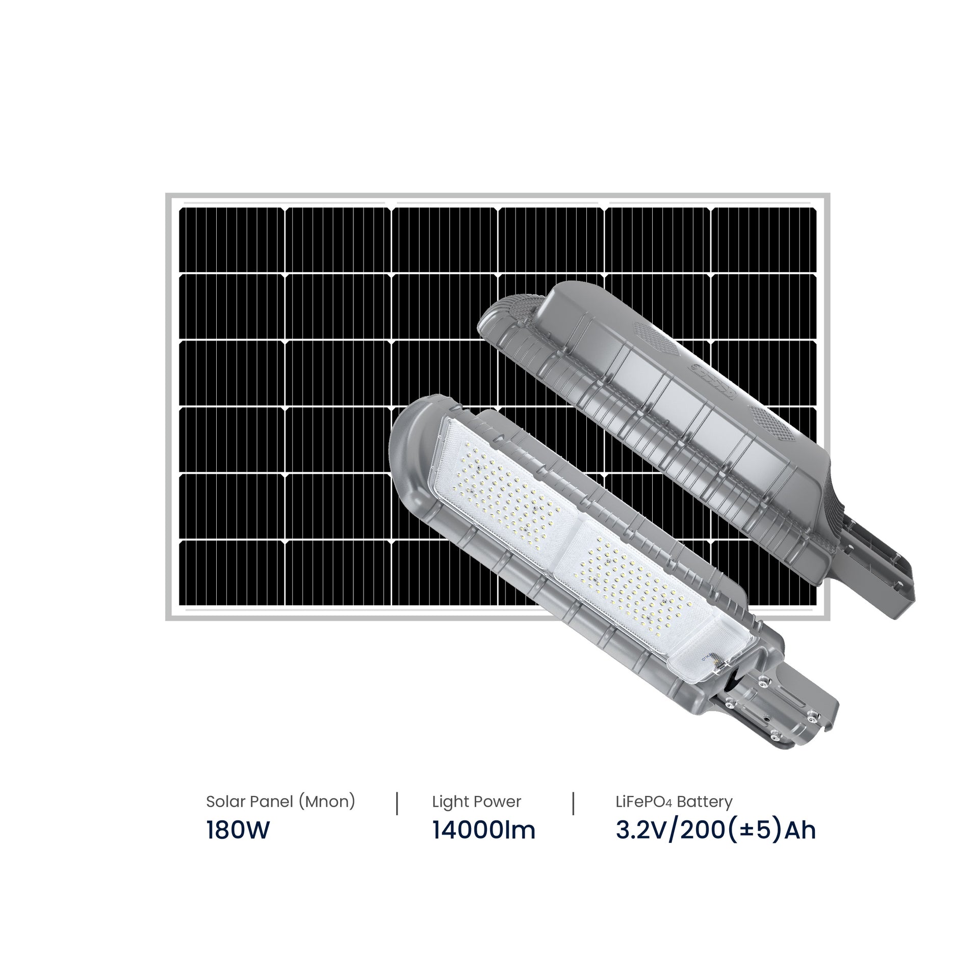 120W SPLIT SOLAR STREET LIGHT FL-SSL-58