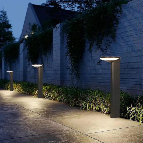10W PREMIUM ALUMINIUM SOLAR BOLLARD LIGHT FL-PAB-070