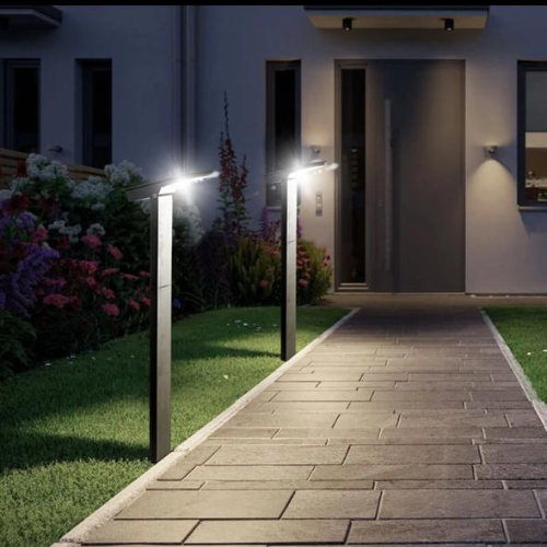 15W ALUMINIUM SOLAR BOLLARD LIGHT FL-ABL-453