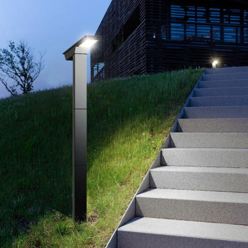 15W ALUMINIUM SOLAR BOLLARD LIGHT FL-ABL-453