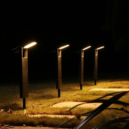 10W ADJUSTABLE SOLAR BOLLARD LIGHT