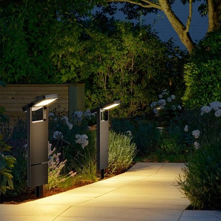 10W ADJUSTABLE SOLAR BOLLARD LIGHT