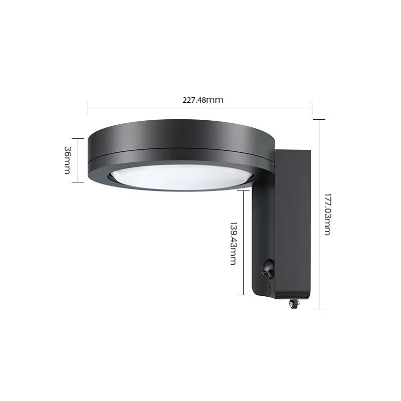 SOLAR ADJUSTABLE WALL LIGHT