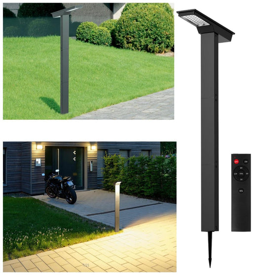 15W ALUMINIUM SOLAR BOLLARD LIGHT