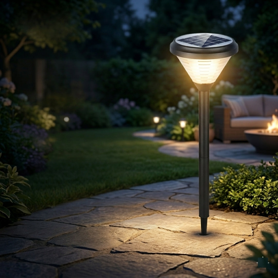 10W ALUMINIUM SOLAR BOLLARD LIGHT FL-SB-54