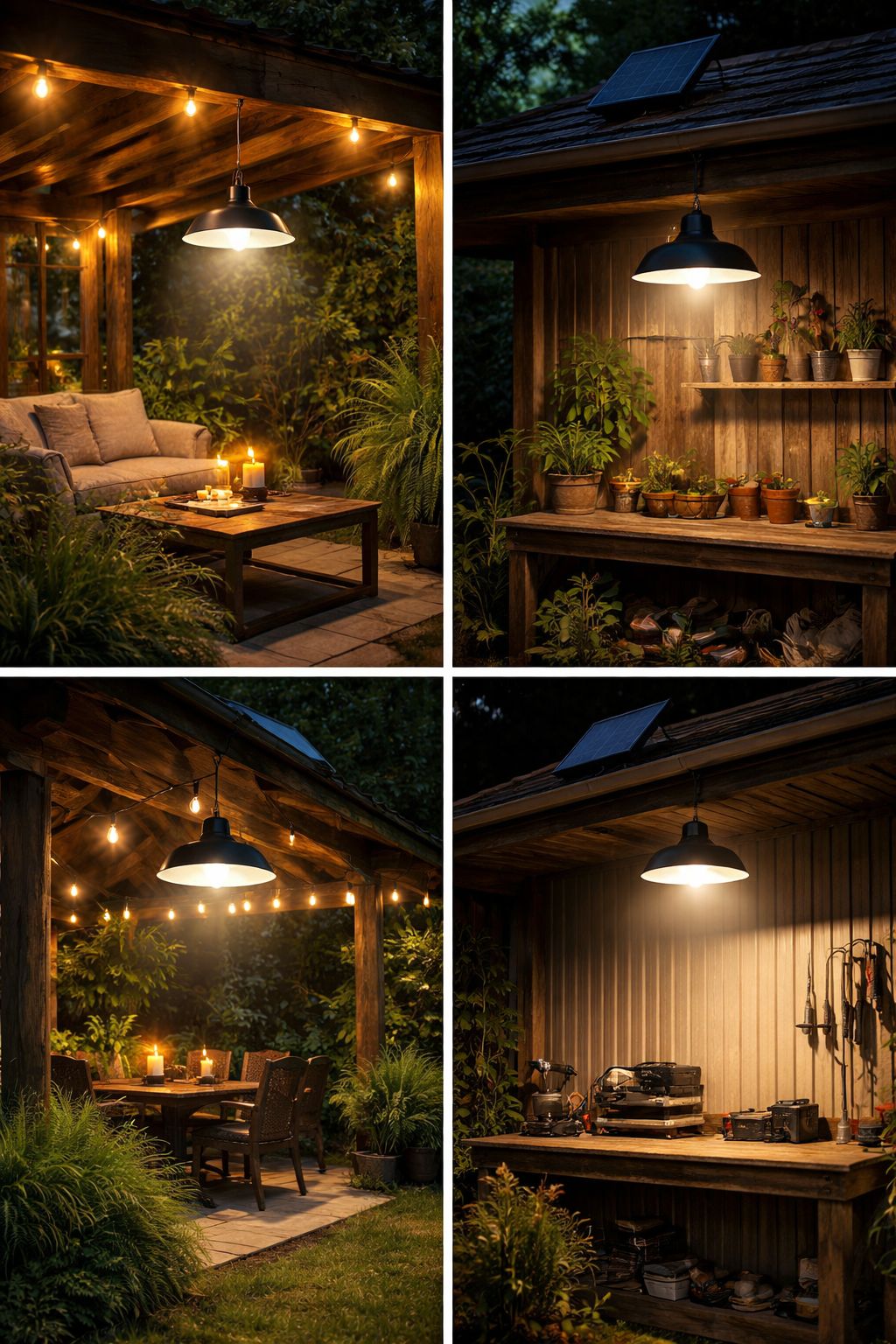 10W SOLAR HANGING LAMP LIGHT FL-HL-055