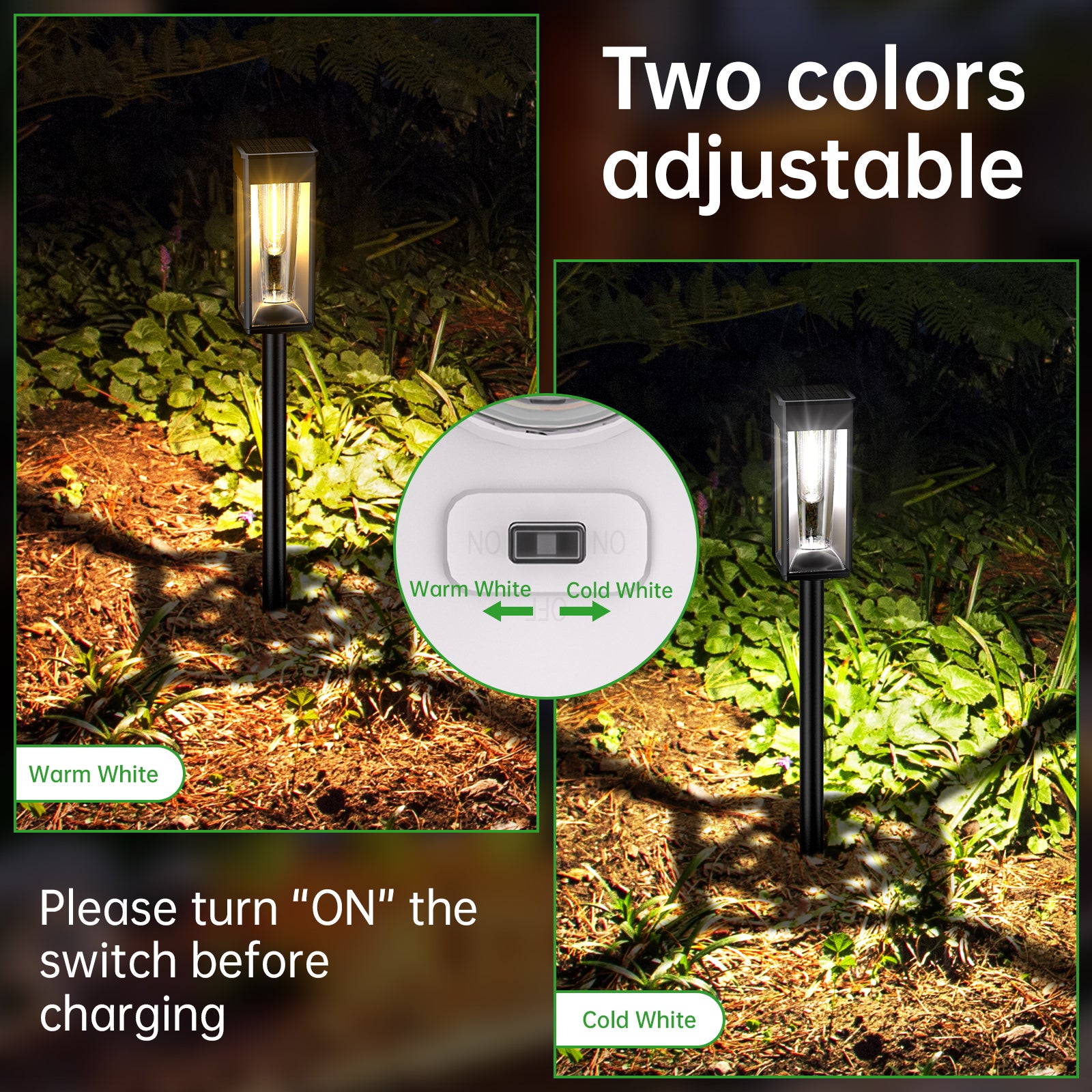 3W SOLAR BOLLARD + WALL LIGHT FL-BWL-606