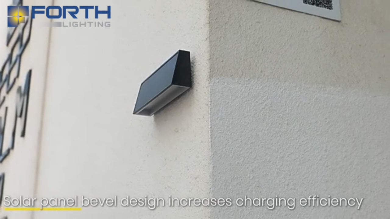 7W SOLAR WALL LIGHT