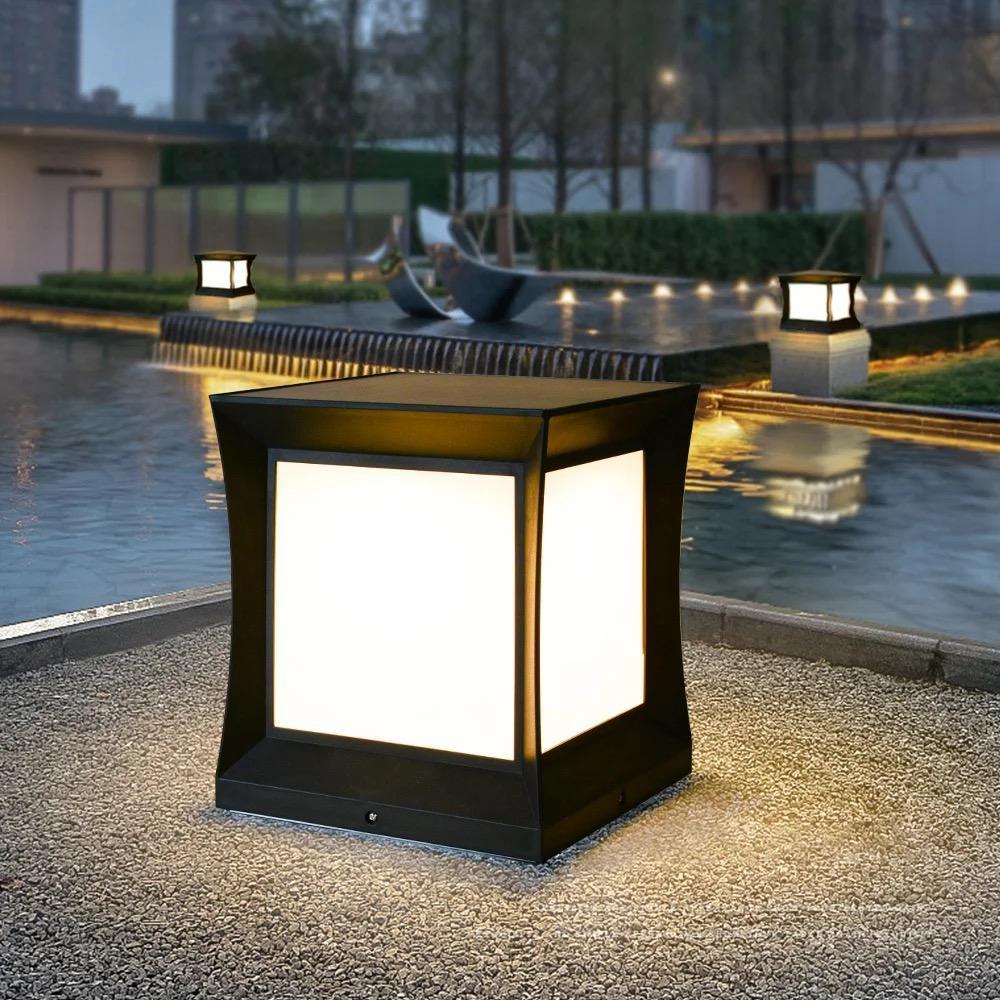 7W SOLAR POST TOP LIGHT FL-PT-100