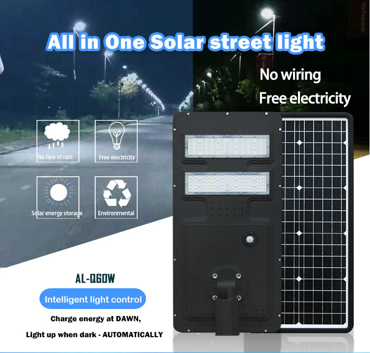 100W HEAVY DUTY SOLAR STREET LIGHT FL-500L
