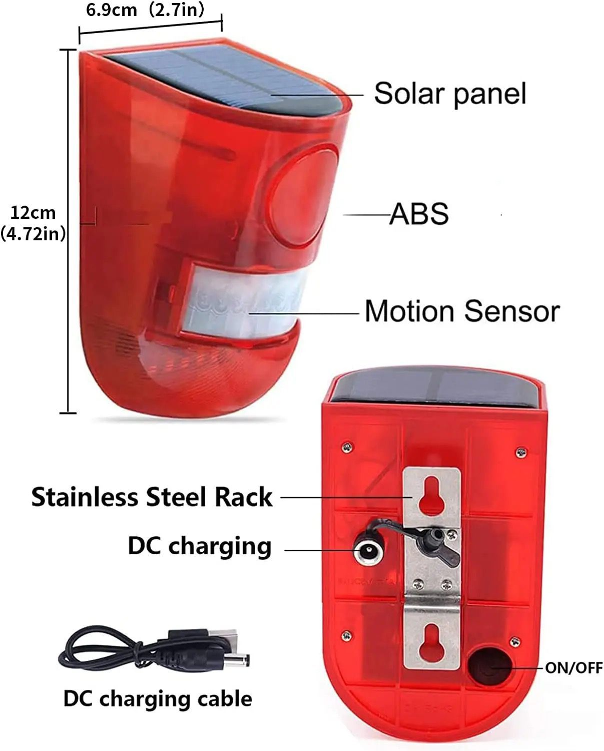 SOLAR WARNING ALARM